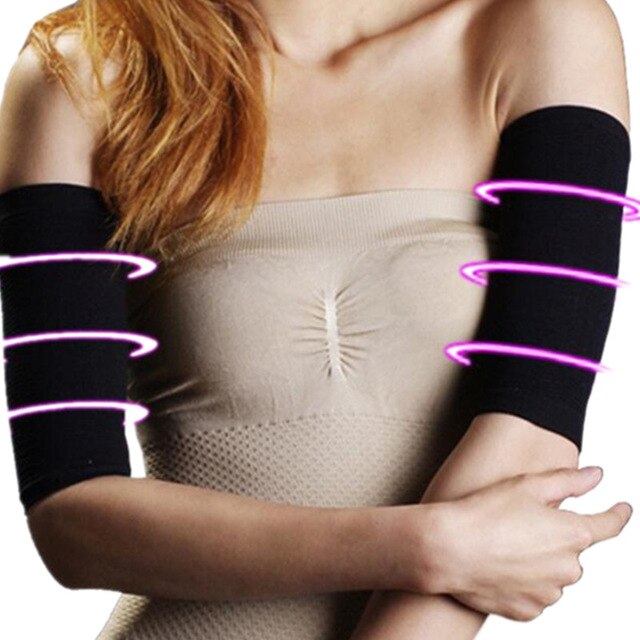 2Pcs Weight Loss Calories off Slim Slimming Arm Shaper Massager Sleeve Slimming Wraps Arm Weight Loss Fat Burning Face Lift Tool - V.I.P Digital Presence