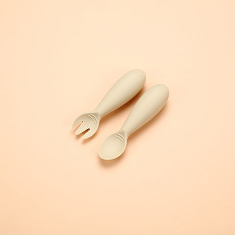 Hot selling silicone baby soft spoon, food grade children's complementary food, eating fat fork spoon - V.I.P Digital Presence