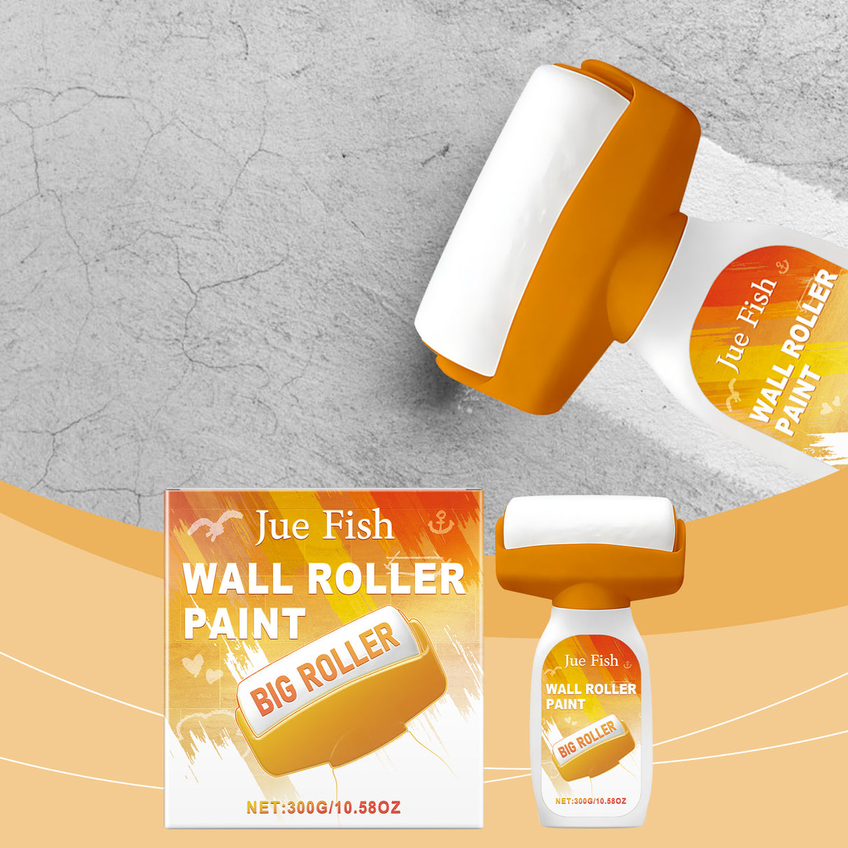 Wall Repair Roller Paint Repair Wall Holes Peels And Cracks Nail Eye Wall Paint Wall Repair Paste - V.I.P Digital Presence