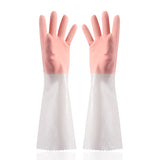 Dishwashing Gloves Durable All-In-One Padded Dishwashing And Clothes Washing Long Thickened Rubber Housework Cleaning Gloves - V.I.P Digital Presence