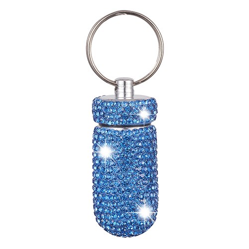 Car Storage Box Bottle Bling Organizer Pill Box Automobile Accessories For Car Interior / Hanging With Key Ring - V.I.P Digital Presence