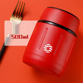 Stewing cup 316 stainless steel insulation barrel home office worker stew porridge stewing cup stewing pot - V.I.P Digital Presence