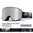 Cover Ski Glasses Winter Outdoor Sports Goggles Double Layer Anti Fog Single Double Plate Snow Goggles - V.I.P Digital Presence