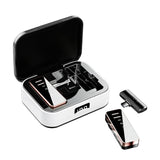 S18 wireless lavalier microphone charging compartment noise reduction reverberation digital display little bee live microphone - V.I.P Digital Presence