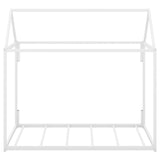 Metal House Shape Platform Bed   twin
