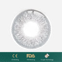 1Pcs FDA Certificate Eyes Beautiful Pupil Colorful Girl Cosplay Contact Lenses GRAY - V.I.P Digital Presence