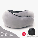 Memory Foam Neck Pillow Cervical Vertebra Travel Portable Noon Break Aircraft U Type Of Pillow Sleep Camping Pillow Carry Bag - V.I.P Digital Presence