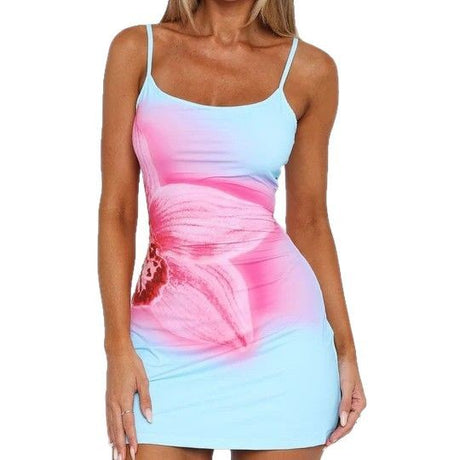 Waist-Cinching Bodycon Skirt Sexy Strapless Dress for Vacation - V.I.P Digital Presence