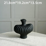 Plastic art imitation ceramic vase high-end decoration for living room desktop decoration - V.I.P Digital Presence