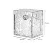 Toilet mirror cabinet storage box makeup cotton remover cotton swab box wall mounted flip cover washbasin bathroom storage rack - V.I.P Digital Presence
