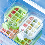 Ice Tray Ice Cube Mold Press Ice Maker With Lid 2-in-1 Ice Cube Bottle Food Grade Ice Making Straw Dual-use Ice Kettle - V.I.P Digital Presence