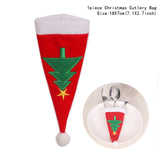 4pcs/lot New Year Christmas Gift Tableware Fork Knife Holder Bag Navidad  Noel Christmas Decorations for Home Dinner Table Decor - V.I.P Digital Presence