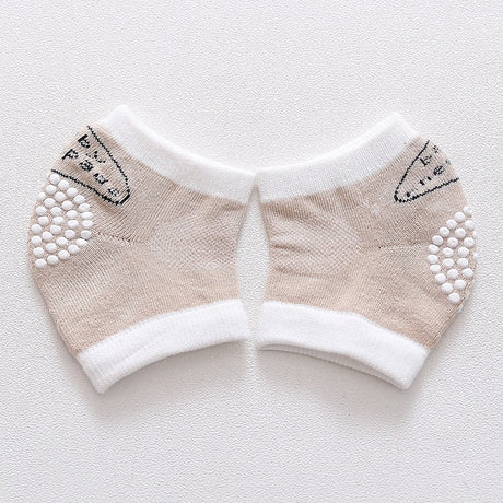 3 pairs of cotton children's knee pads, autumn glue dispensing, anti slip baby knee pads, mesh breathable exercise, baby crawlin - V.I.P Digital Presence