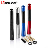 12cm Carbon Fiber Short Radio Antenna for Ford Focus Fiesta Peugeot Mazda Citroen Opel Astra Skoda Toyota Corolla Car Styling - V.I.P Digital Presence