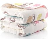 Baby Blankets Newborn Muslin Cotton 6 Layers Thick Swaddle Kids Receiving Blankets Children Cover Bedding - V.I.P Digital Presence