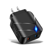 Dual USB QC3.0+2.1A Multi Port Mobile Phone Charger - V.I.P Digital Presence