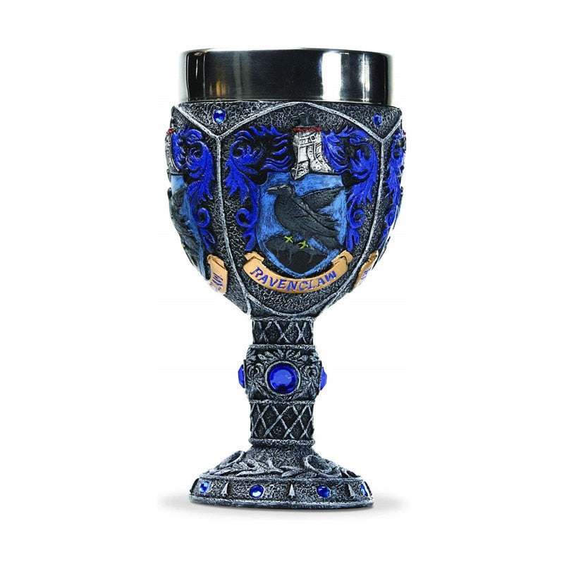 Creative Stainless Steel Goblet & 3D Resin Coffee Cup Artistic Goblet Resin Wine Glass Cups Drinkware Mugs - V.I.P Digital Presence