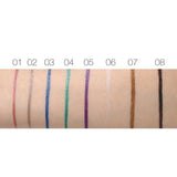 Music Flower 6 Colors Glitter Eyeliner Pencil Liquid Eye Makeup Set Waterproof Long-lasting Black Eye Liner Pen - V.I.P Digital Presence