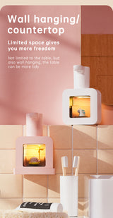 Cute Cat Rechargeable Touchless Automatic Soap Dispenser 400ml Kids foam Soap Dispenser with Night Light - V.I.P Digital Presence