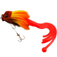 Palisandro Baby Rat Swimbait Bucktail - Muskie/Pike Lure, Hand - tied Deer Hair, Solid Body Fishing Rig - V.I.P Digital Presence