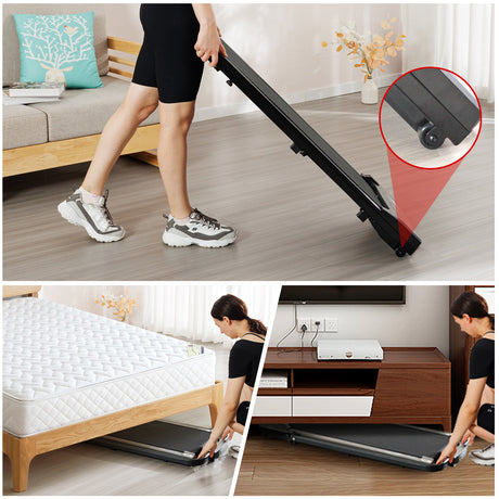 Flatbed walker with armrests gray - V.I.P Digital Presence