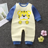 2024 Spring Autumn 0-2 Years Old Baby Romper Baby Jumpsuit Boys Girls Long-sleeved Trousers Newborn Romper Climbing Clothes - V.I.P Digital Presence
