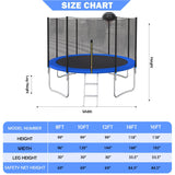 14 FT TRAMPOLINE OUTSIDE SAFETY NET WITH BASKETBALL HOOP - V.I.P Digital Presence