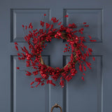 23.5" WP MIXED BERRY WREATH - V.I.P Digital Presence