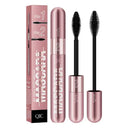 Double Head Black Mascara Waterproof Lengthens Extension Eyelashes Non-smudge Lengthening Volume 5D Silk Fiber Mascara Cosmetics - V.I.P Digital Presence