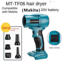Mini Brushless High-Power Lithium Electric Blower Fan Wireless Dust Blowing Gun Compatible with Makita Dewalt Etc. - V.I.P Digital Presence