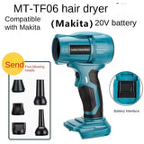 Mini Brushless High-Power Lithium Electric Blower Fan Wireless Dust Blowing Gun Compatible with Makita Dewalt Etc. - V.I.P Digital Presence