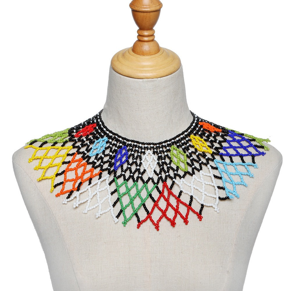 Beaded Clothing Necklace Assembly Beaded Clothing - V.I.P Digital Presence