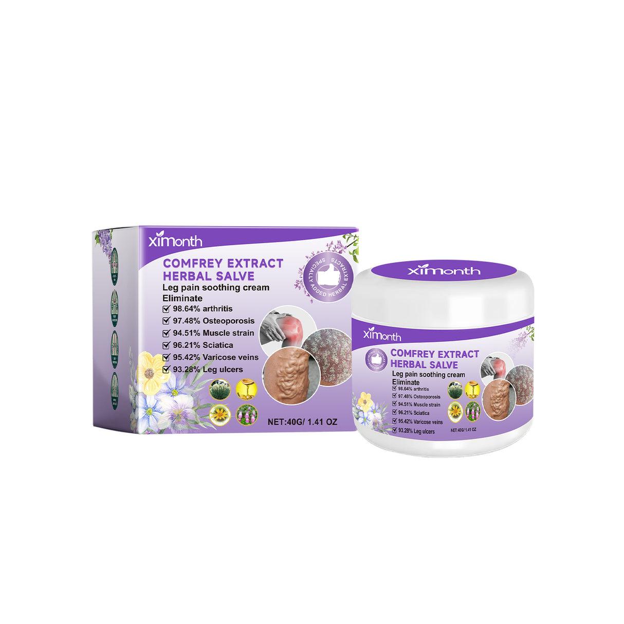 Comgrass Herbal Cream For Body Massage Treatment Herbal Essence For Soothing External Discomfort - V.I.P Digital Presence