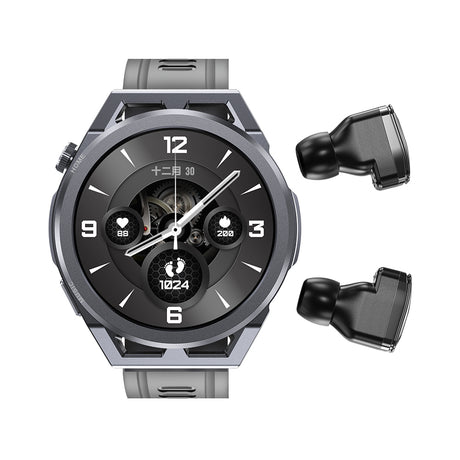 N18 smart watch TWS two in one Bluetooth local playback NFC heart rate and blood pressure health monitoring - V.I.P Digital Presence