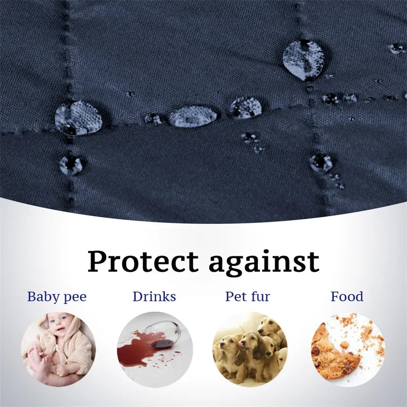 1 2 3 Seater Water Repellent Recliner Sofa Covers Pet Kid Sofa Mat Lazy Boy Armchair Cover Relax Lounger Slipcover Couch Towel - V.I.P Digital Presence