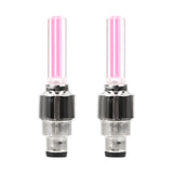 FORAUTO 2PCS Car Wheel LED Light Motocycle Bike Light Tire Valve Cap Decorative Lantern Tire Valve Cap Flash Spoke Neon Lamp - V.I.P Digital Presence