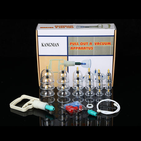 Cupping Therapy Set Vacuum Massager Ventosa Masaje Professional Suction Cup Vacuum Massage Jar Physiotherapy Guasha Athletes Set - V.I.P Digital Presence
