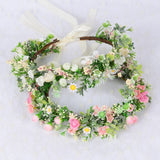 Forest style bride sweet flower headband hair accessories super fairy small floral accessories and makeup styling photography photography travel photography - V.I.P Digital Presence