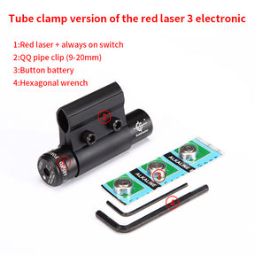 Mini Infrared Laser Sight Adjustable Red Laser Sight Up And Down, Left And Right, Card Slot Width Interchangeable - V.I.P Digital Presence