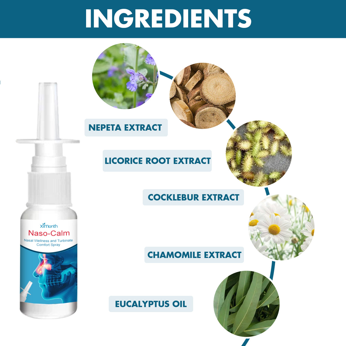 Nasal Spray Relieves Nasal Congestion, Itchy Nose, Nasal Irritation And Nasal Cleansing Care Nasal Spray - V.I.P Digital Presence