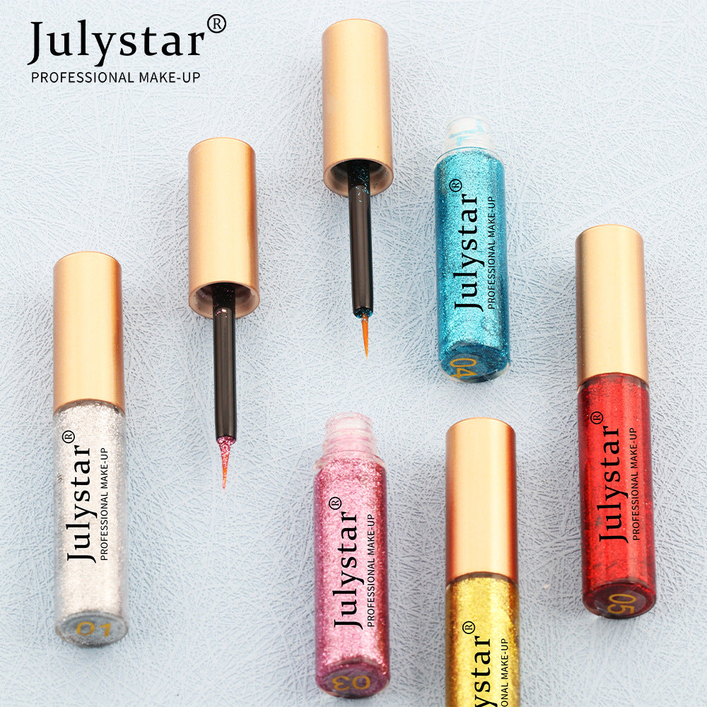 Colorful Extra Fine eyeliner Pen eyeliner Set Waterproof Colorless White Pearl Eyeliner - V.I.P Digital Presence