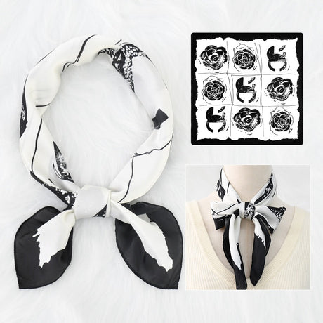 Silk Scarf Women's Sunscreen Beach Imitation Silk Versatile Silk Scarf Neckband - V.I.P Digital Presence