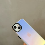 Gradient transparent frosted case suitable for iPhone 15 Pro Max Apple 14 phone case - V.I.P Digital Presence