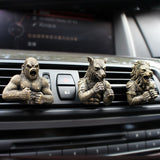 Resin Fighting Animal Set Car Fragrance Clip Decoration Creative Automotive Supplies Car Interior Decoration - V.I.P Digital Presence