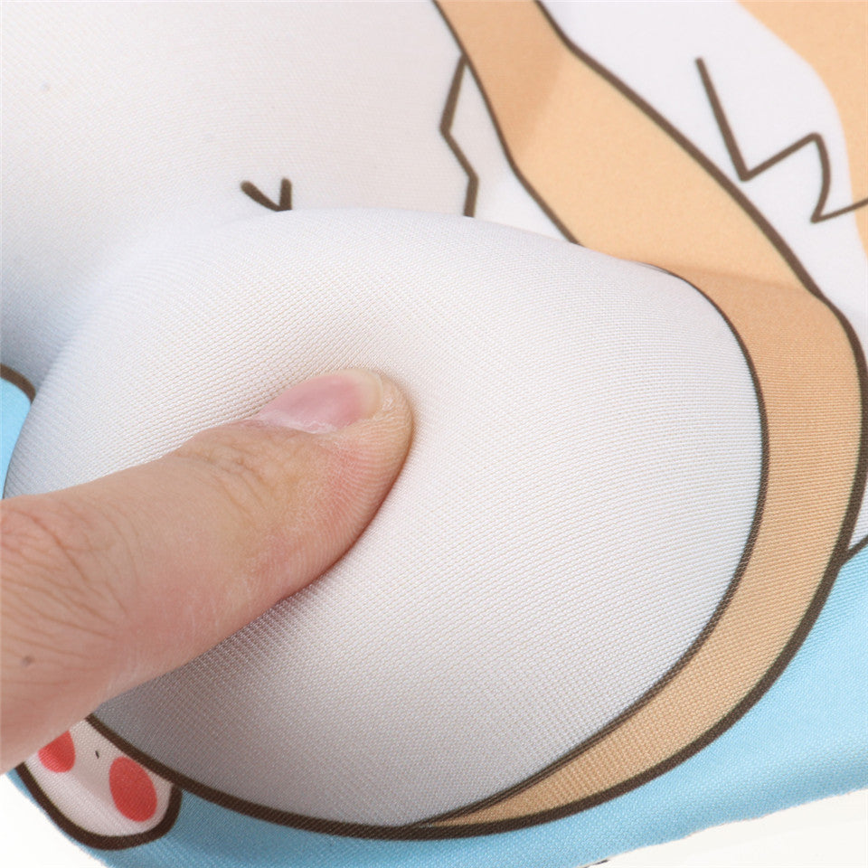 Lovely Corgi Non Slip Silica Gel Wrist Rest Mouse Pad Wrist Support Computer Ergonomic Mouse Mat Comfortable - V.I.P Digital Presence