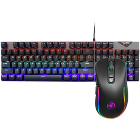Keyboard and Mouse Set RGB backlit mechanical keyboard and mouse computer wired gaming keyboard and mouse - V.I.P Digital Presence