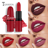 Matte Lipstick Bean Paste Plum Color Sexy Red Nude Beige Brown Red Bullet Lipstick - V.I.P Digital Presence