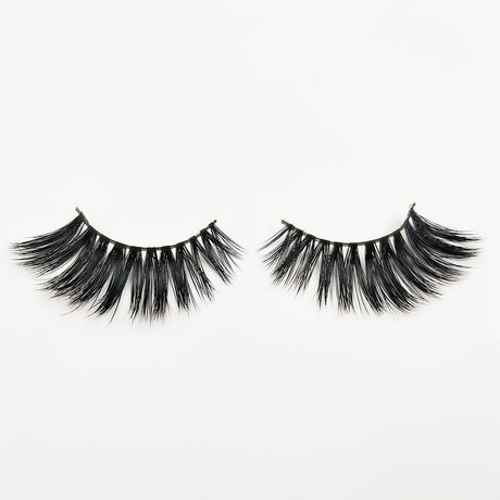 Wispy Volume Long False Eyelashes Women Theatrical Makeup Real Mink Hair 3D Fake Lashes Full Strip Lashes - V.I.P Digital Presence