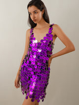 exy suspender hollow sequin skirt, nightclub trendy women's thin half skirt, body chain - V.I.P Digital Presence