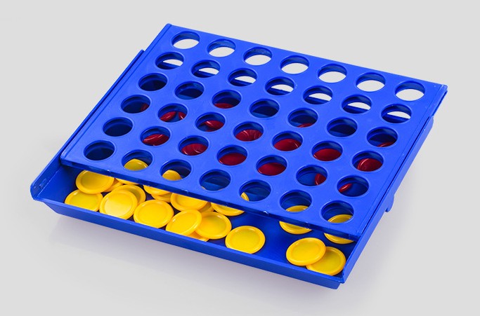 1 Set Connect 4 In A Line Board Game Children's Educational Toys - V.I.P Digital Presence